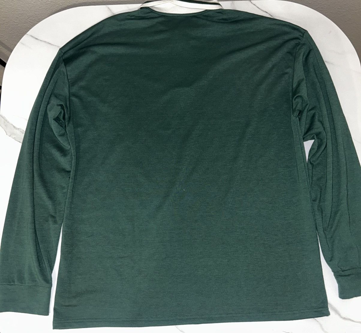 Shein Green Boston Shirt Size US L / EU 52-54 / 3 - 7 Thumbnail