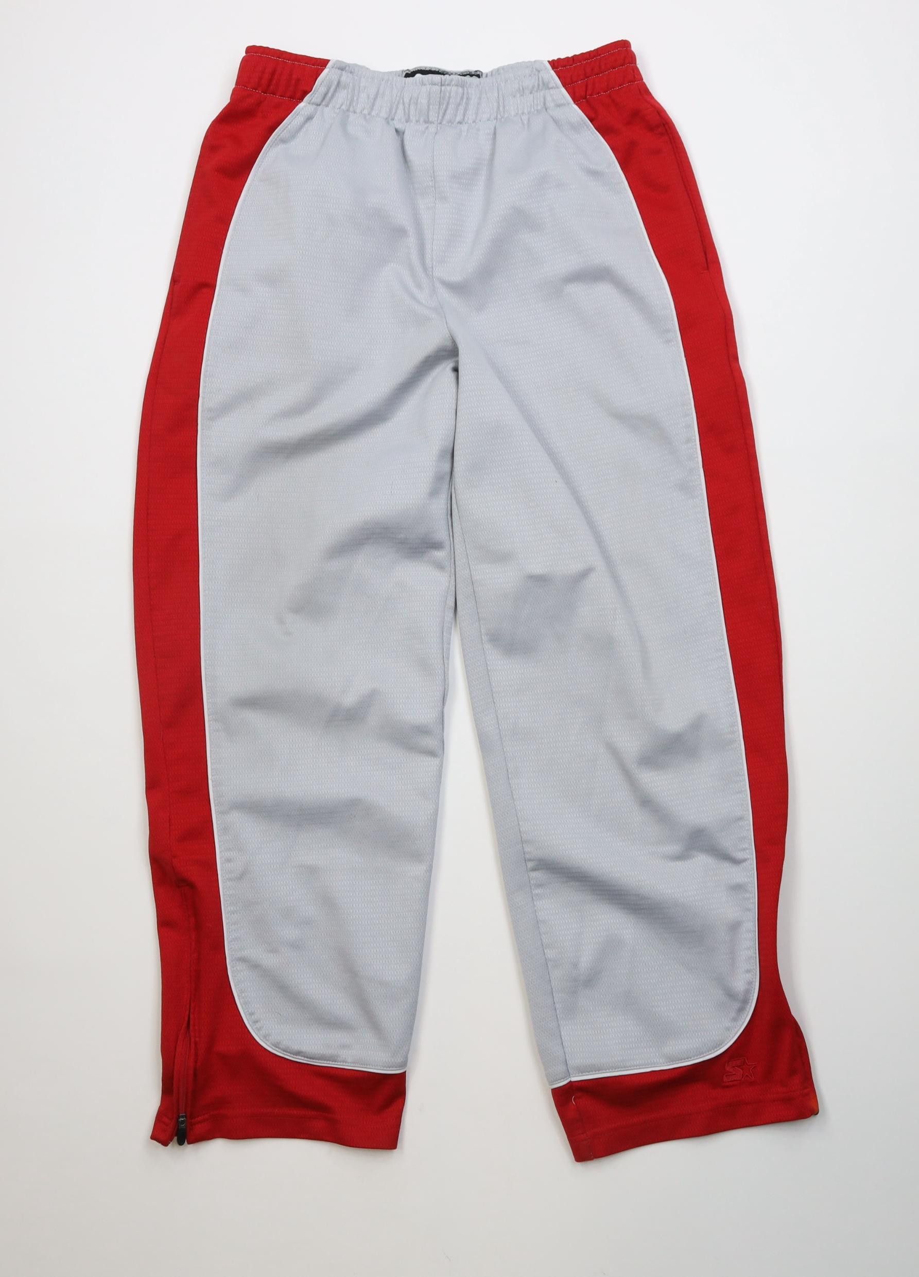 Starter Vintage 90s Y2K Starter Basketball Knit Wide Leg Sweatpants Size US 34 / EU 50 - 1 Thumbnail
