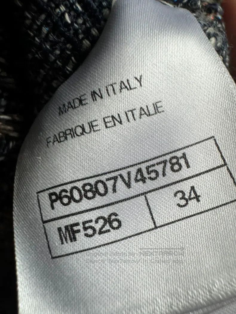 Chanel Chanel 19P cotton twill tweed coat Size XXS / US 00 / IT 34 - 4 Thumbnail