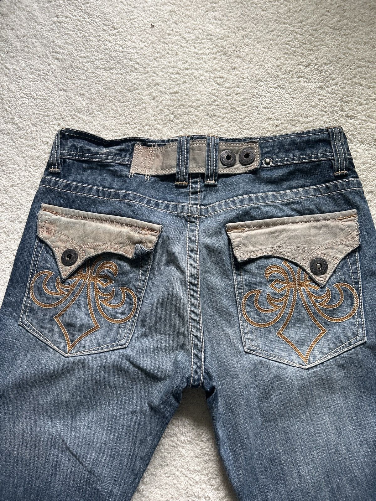 Affliction Black Label Cooper Boot Cut Affliction jeans Size US 34 / EU 50 - 6 Thumbnail