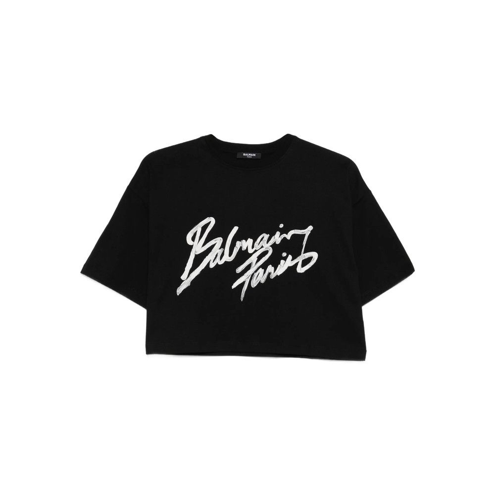 Balmain Balmain BLACK Tops - T-shirts & Jerseys Size M / US 6-8 / IT 42-44 - 1 Thumbnail