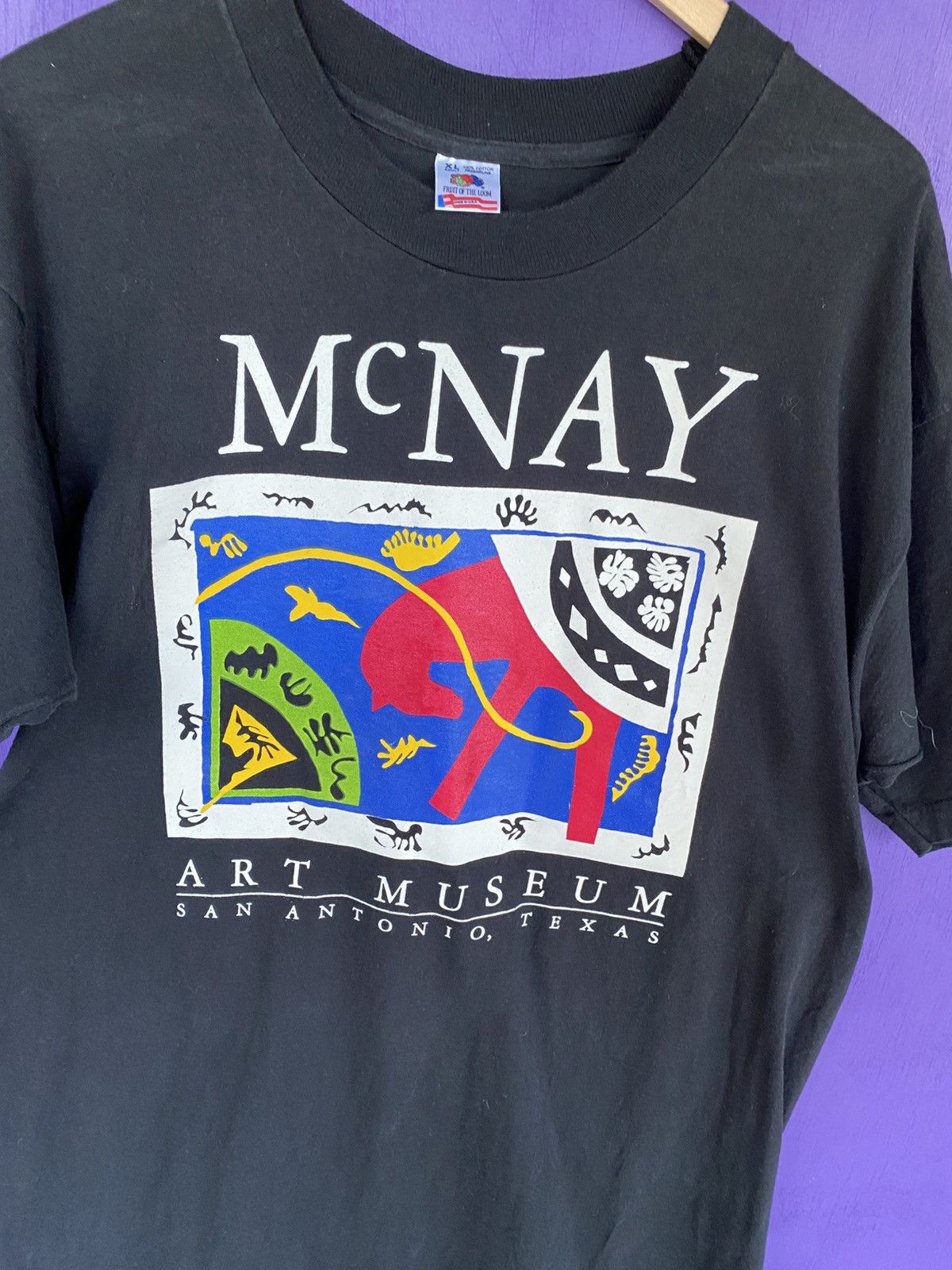 Other Vintage 90s San antonio McNay art museum t-shirt Size US XL / EU 56 / 4 - 3 Thumbnail
