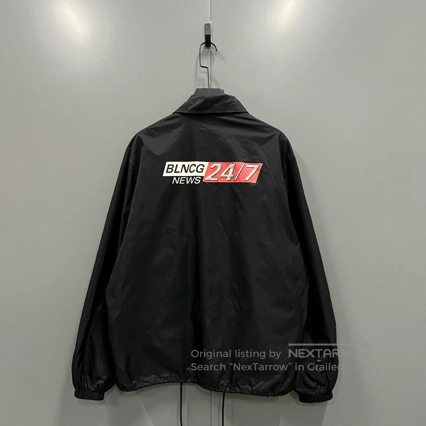 Balenciaga Balenciaga Printed Logo Jacket. Size US M / EU 48-50 / 2 - 2 Thumbnail