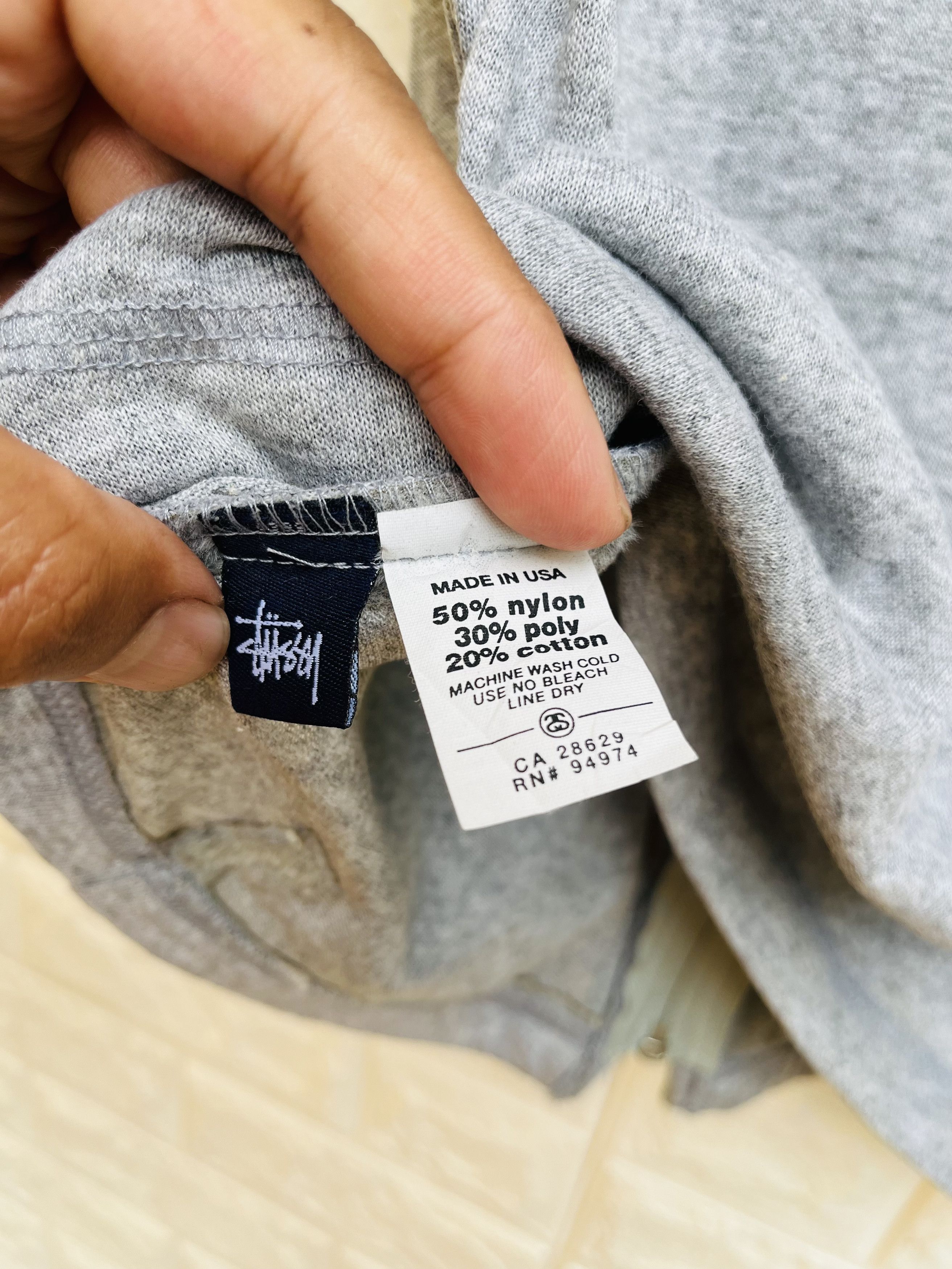 Stussy × Vintage Vintage 90s Stussy Streetwear Fashion Style Shirt Size US S / EU 44-46 / 1 - 7 Thumbnail