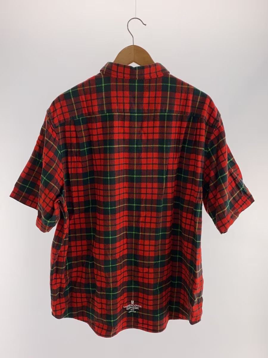 Supreme × Undercover Arabic Font Plaid Short Sleeve Button Shirt Size US L / EU 52-54 / 3 - 2 Thumbnail