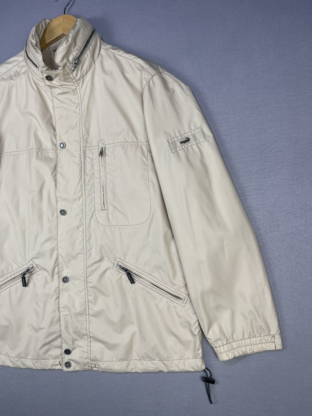 Japanese Brand CROCODILE BRAND 3 Pocket Zip Button Wind Breakers Size US L / EU 52-54 / 3 - 3 Thumbnail