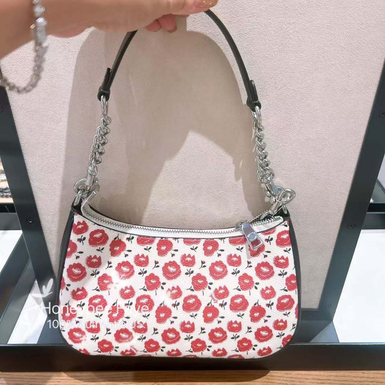 Coach Teri Shoulder Bag With Floral Print CBI49 Size ONE SIZE - 2 Thumbnail