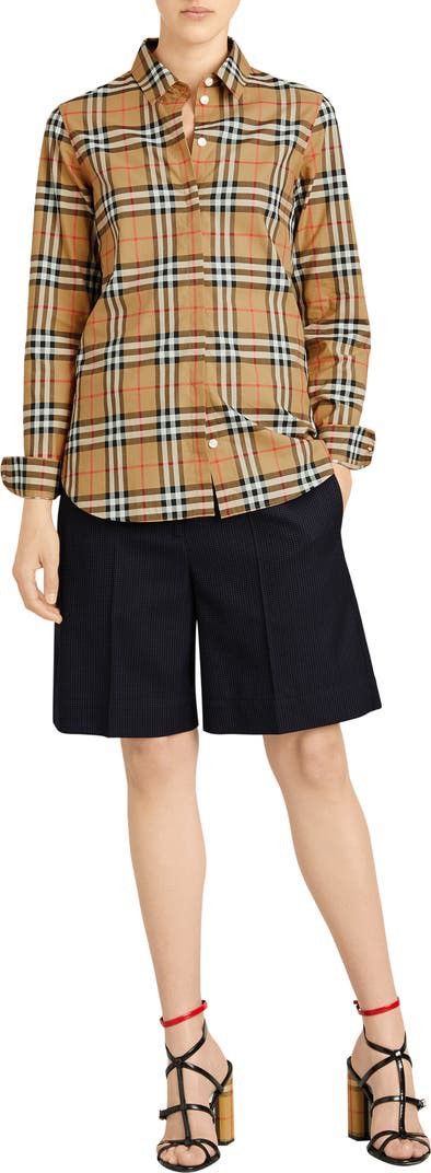 Burberry Burberry Crow Vintage Check Shirt Size S / US 4 / IT 40 - 2 Thumbnail