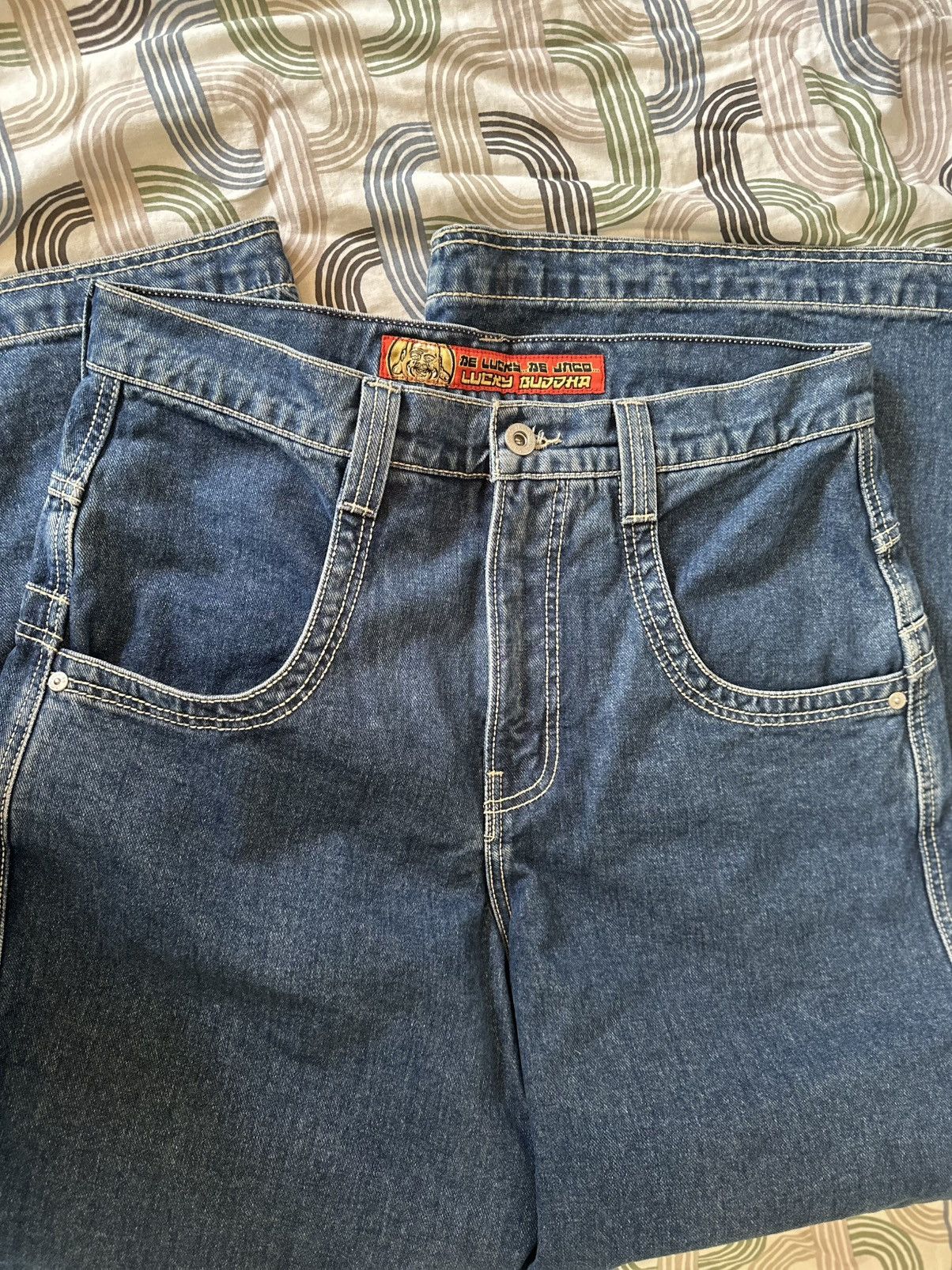 JNCO W Buddha. 28". Dark Stone. - 34 / 32 Size US 34 / EU 50 - 1 Thumbnail