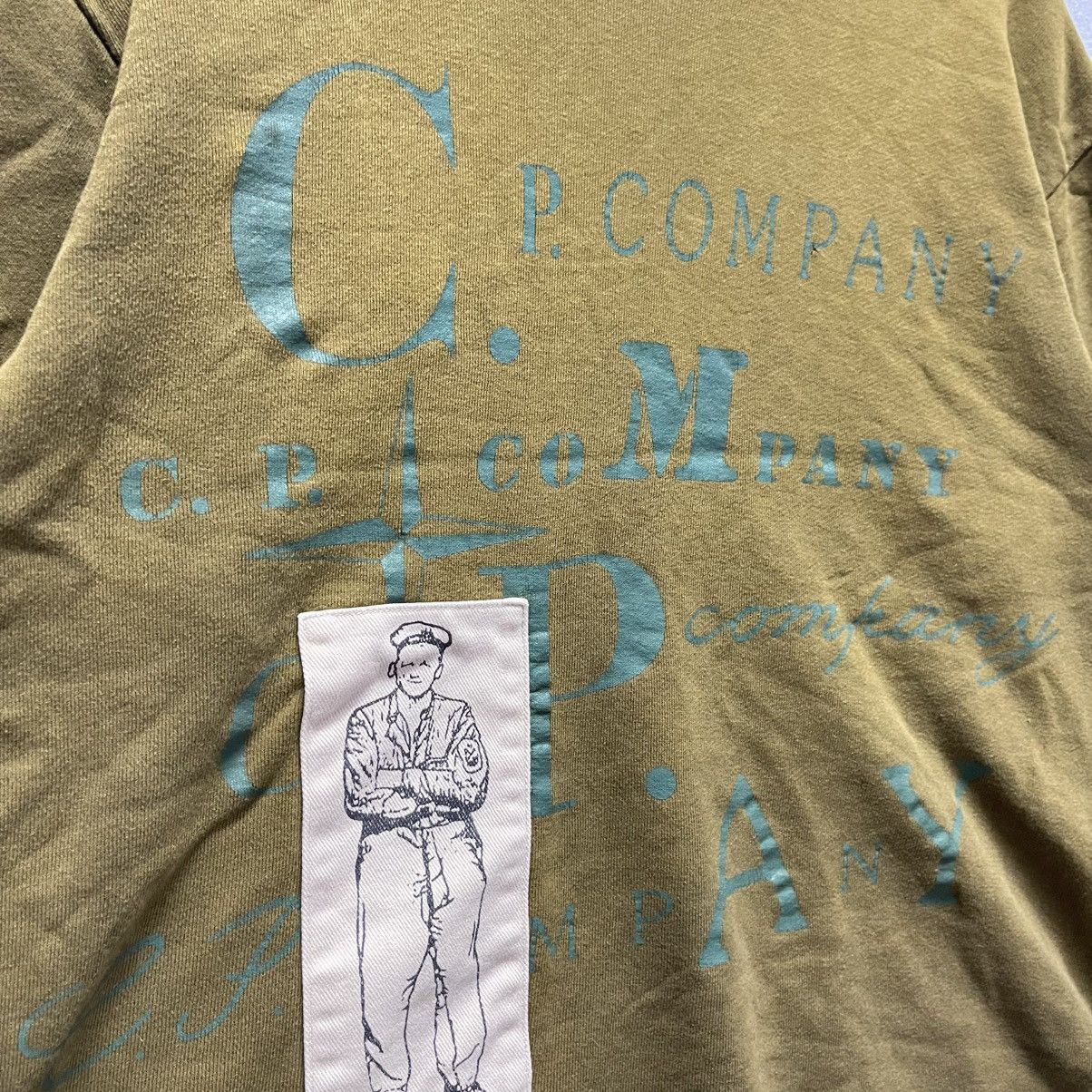 C.P. Company Vintage C.P. Company Garment Dyed Sweatshirt (Olive Green) Size US M / EU 48-50 / 2 - 3 Thumbnail