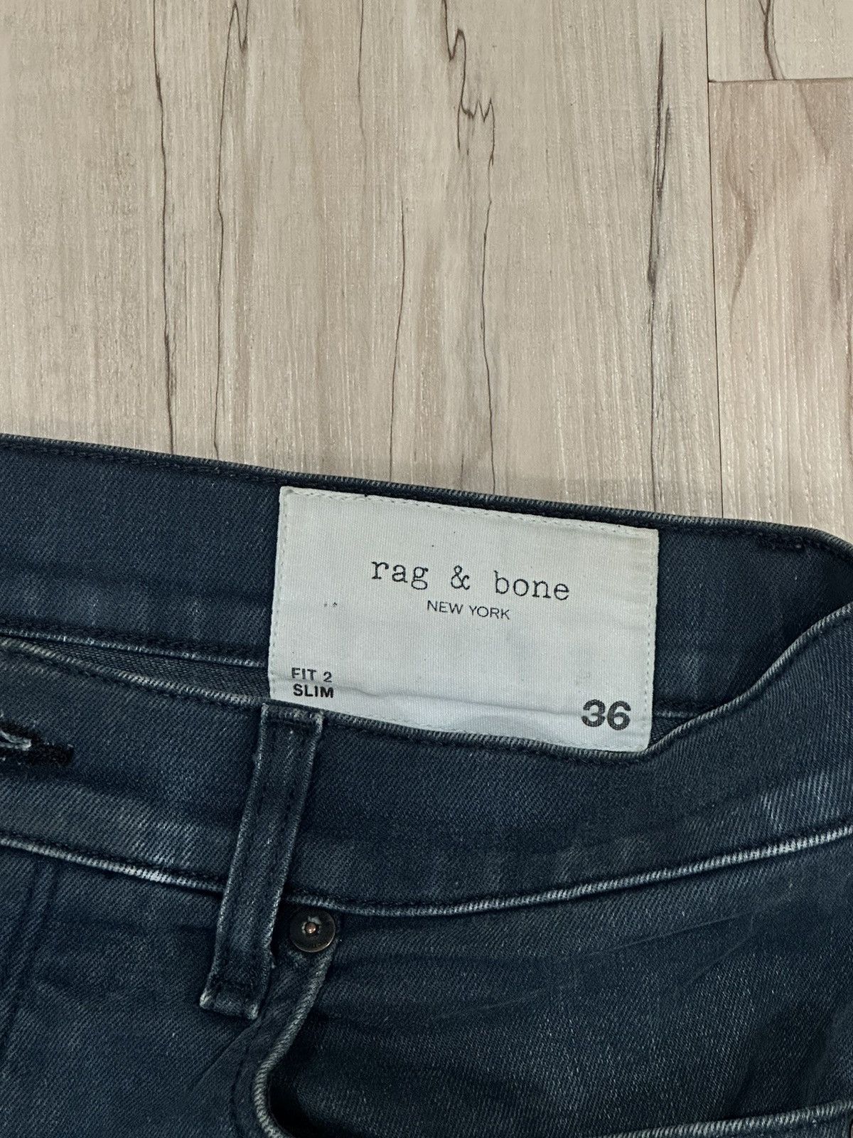 Rag & Bone × Vintage Rag & Bone Blue Casual Pants Size 36 x 32 Size US 36 / EU 52 - 3 Thumbnail