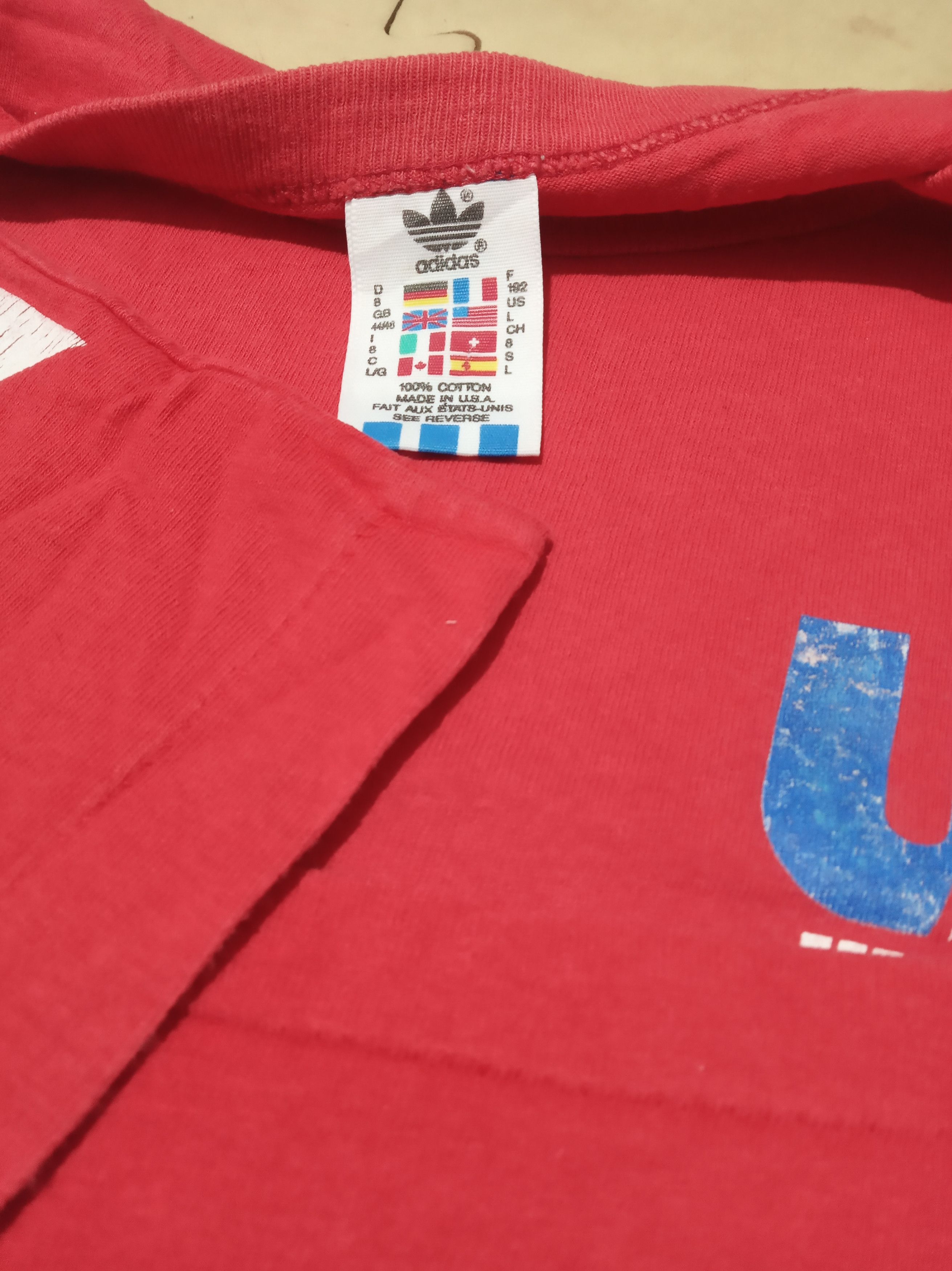Adidas 90s Adidas US World Cup Team Size US L / EU 52-54 / 3 - 4 Thumbnail