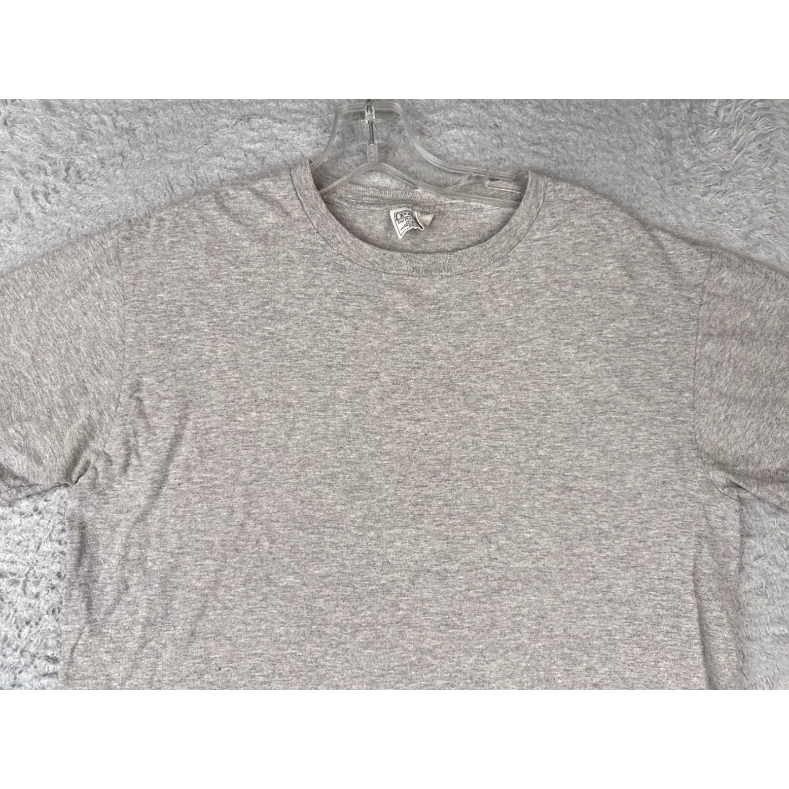 Polo Ralph Lauren Polo Ralph Lauren Men Shirt medium gray 100% Cotton Short Sleeve Crew Neck T-Shirt Slim Fit Regular Size M Size US M / EU 48-50 / 2 - 4 Thumbnail