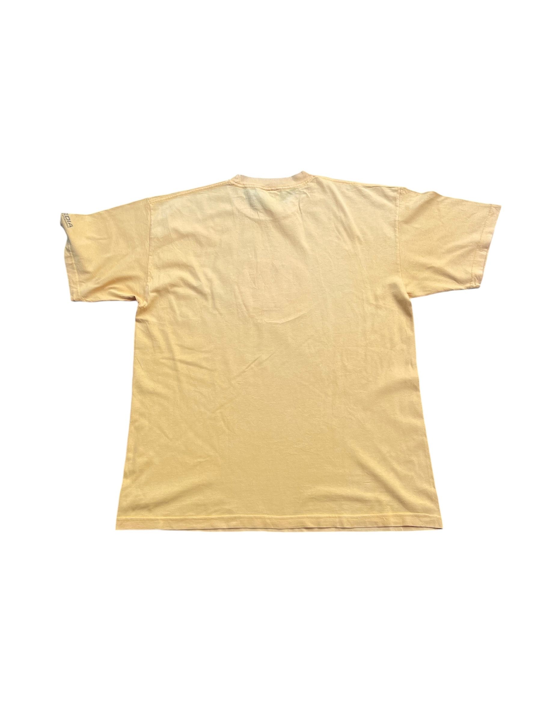 Vintage Vintage 90's Media Skateboard Tshirt Size US XL / EU 56 / 4 - 5 Thumbnail