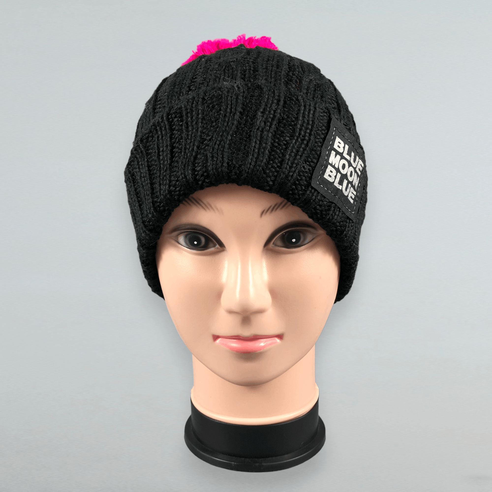 Japanese Brand Japanese Blue Moon Blue Crochet Beanie Size ONE SIZE - 1 Thumbnail