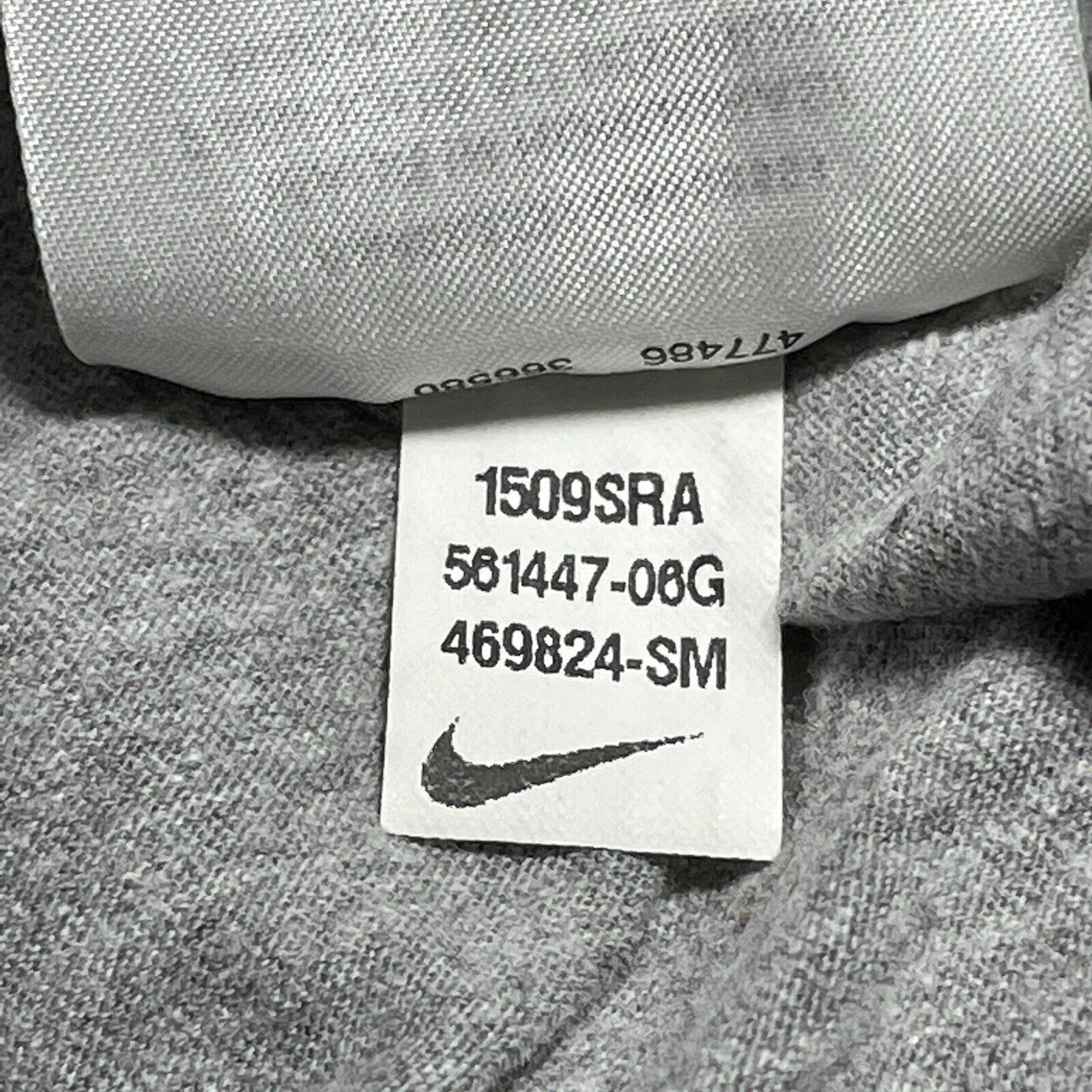 Nike Nike Small Athletic Cut "Be Bold" Gray Graphic T Shirt Size S / US 4 / IT 40 - 11 Thumbnail