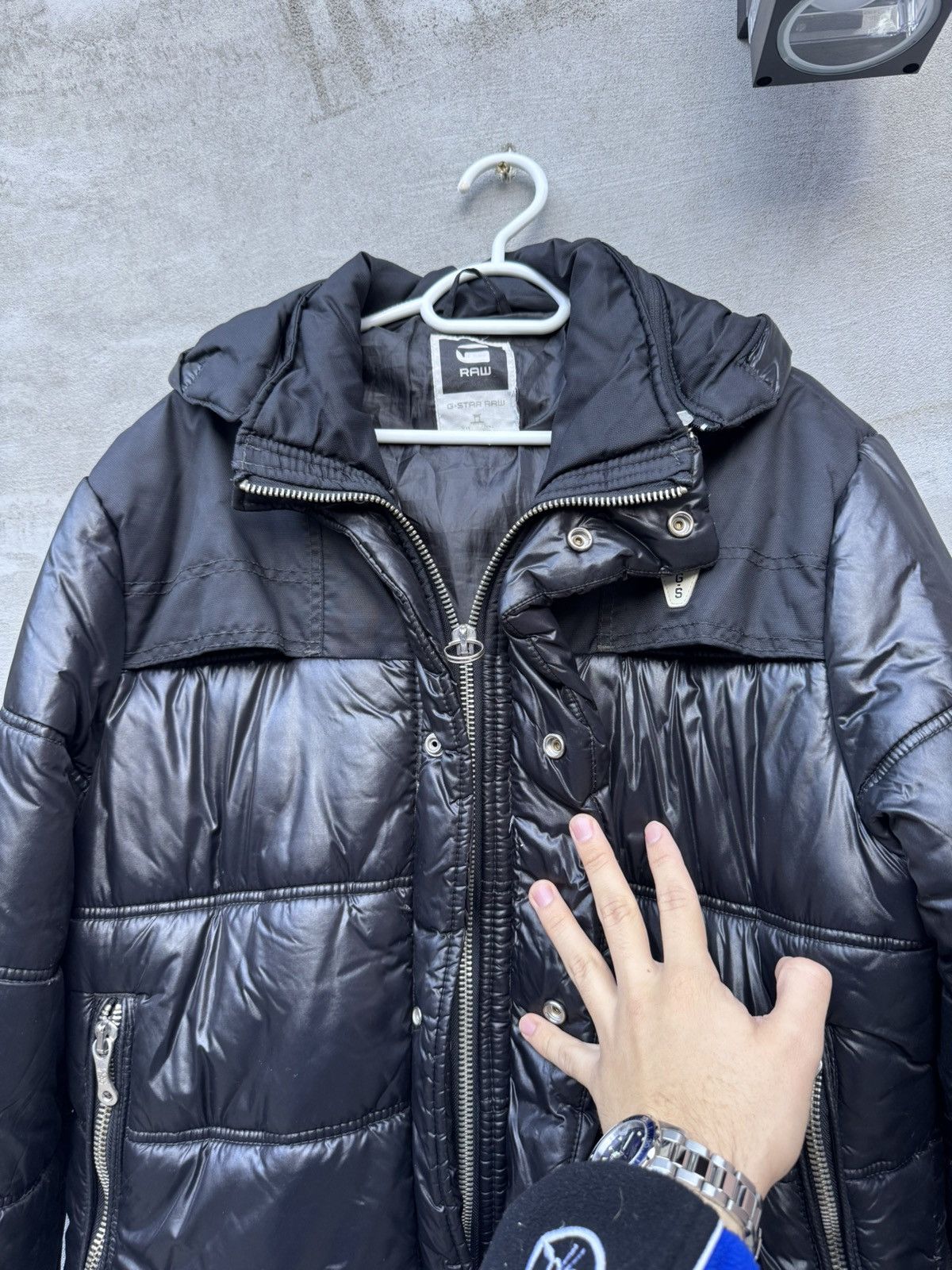 G-Star G-STAR RAW SHINY PUFFER JACKET Y2K GORPCORE RARE VNT ARCHIVE Size US XL / EU 56 / 4 - 14 Thumbnail