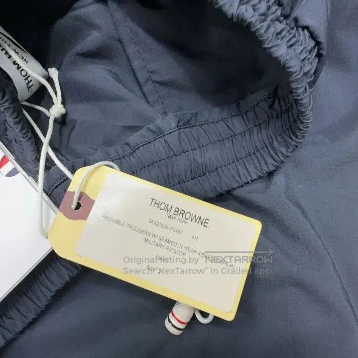 Thom Browne Thom Browne Gray Classic Striped Relaxed Shorts. Size US 30 / EU 46 - 4 Thumbnail