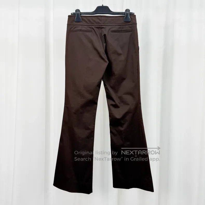 Gucci Gucci Coffee-coloured gold-buttoned casual trousers Size US 38 / EU 54 - 2 Thumbnail