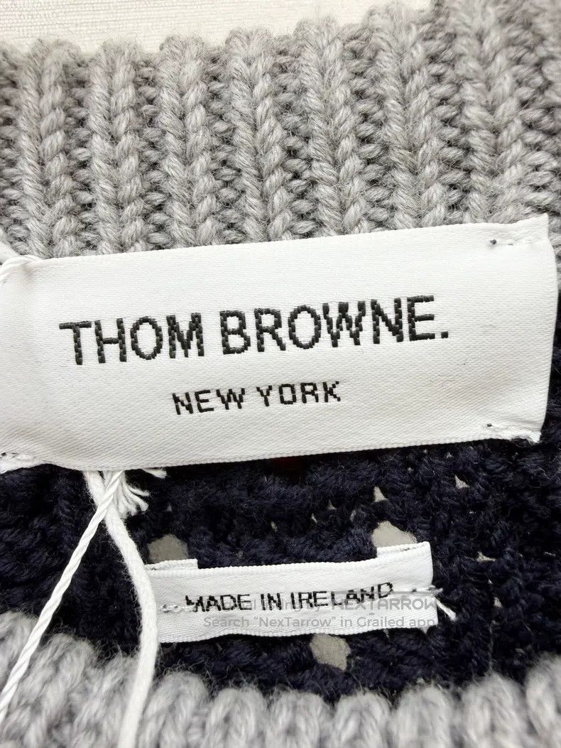 Thom Browne Thom Browne Wool Knit Sweater Size XS / US 0-2 / IT 36-38 - 3 Thumbnail