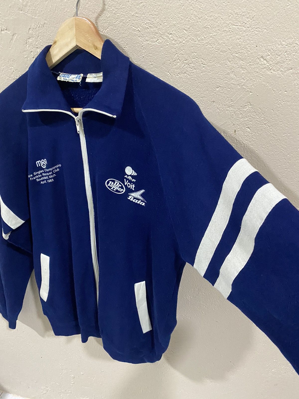 Bata × Vintage 1983 Dr Pepper Bata Amf Void For Racquet Champ Zip Up Size US M / EU 48-50 / 2 - 4 Thumbnail