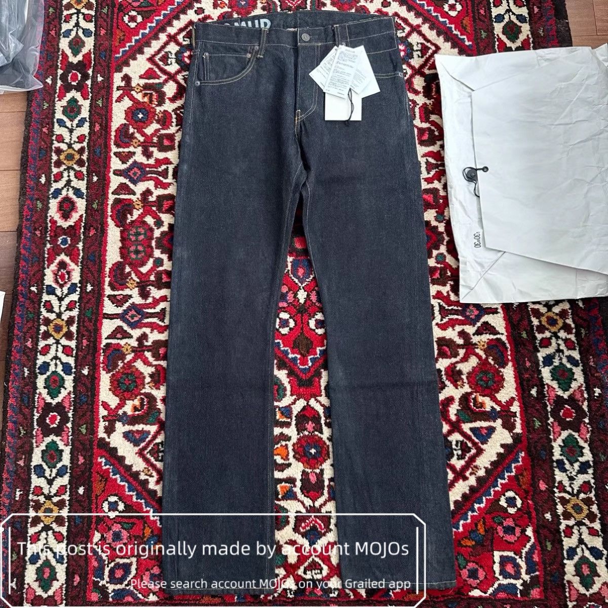 Visvim 01.2R デニム W30L30 Visvim 22AW 01.2MUD Raw Denim mojos1618
