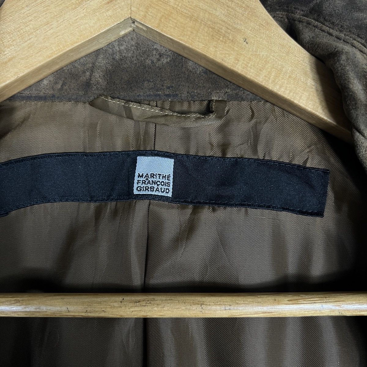 Marithe + Francois Girbaud MFG leather Double Breasted Jacket Size M / US 6-8 / IT 42-44 - 8 Thumbnail