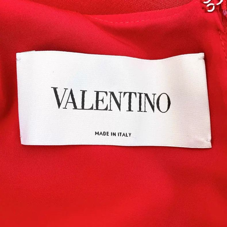 Valentino Valentino Red heavy work dress Size XS / US 0-2 / IT 36-38 - 7 Thumbnail