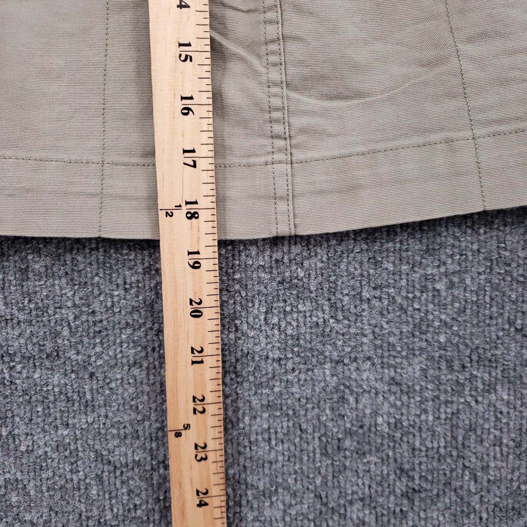Patagonia Patagonia Skirt Womens 12 Gray Cotton Mini Casual Lined Pockets Zipper Button Regular XS? Size 34" / US 12 / IT 48 - 5 Thumbnail