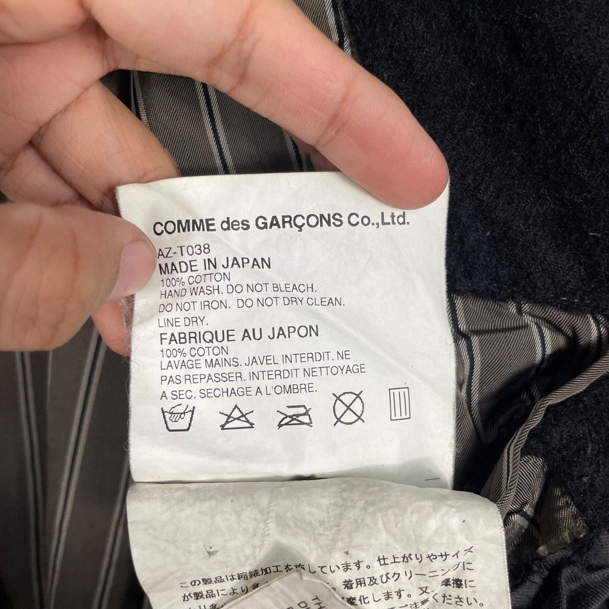 Comme des Garcons Comme Des Garcons Homme AD2005 Wool Multipocket Jacket Size US M / EU 48-50 / 2 - 17 Thumbnail