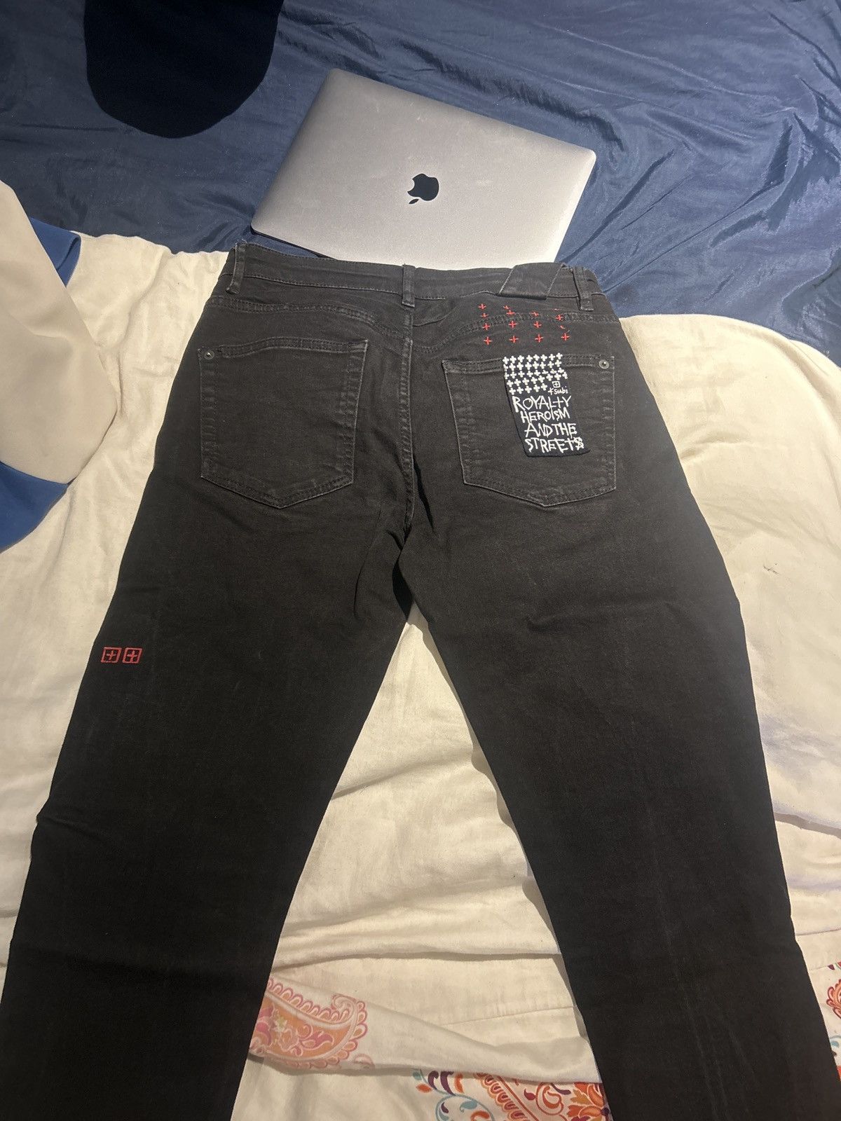 Black and red Ksubi jeans sz 31
