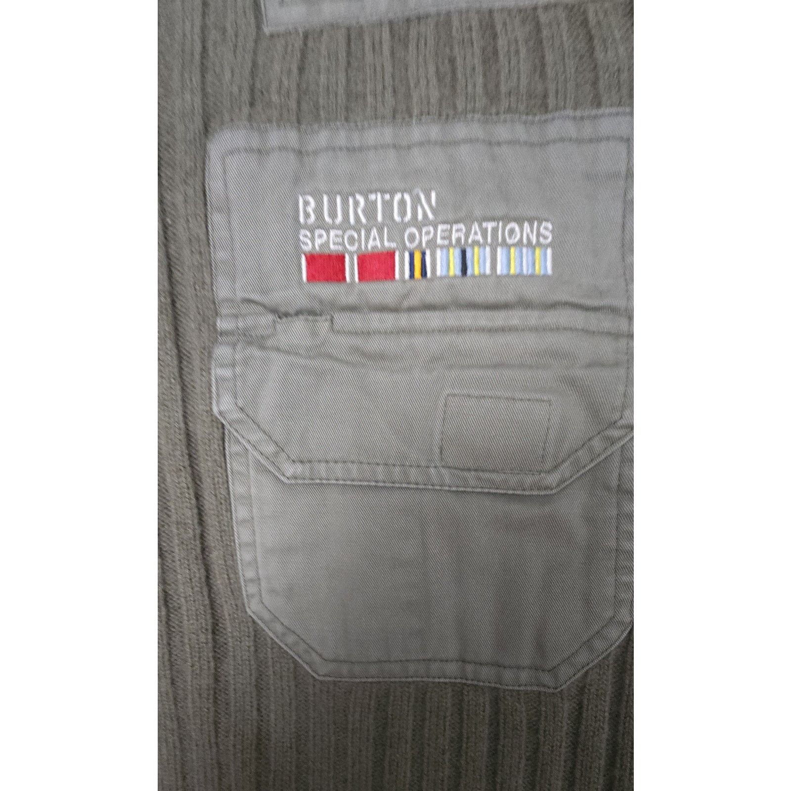Burton Vintage Burton Sweater Ribbed Knit Wool Special Operations S Size US S / EU 44-46 / 1 - 5 Thumbnail