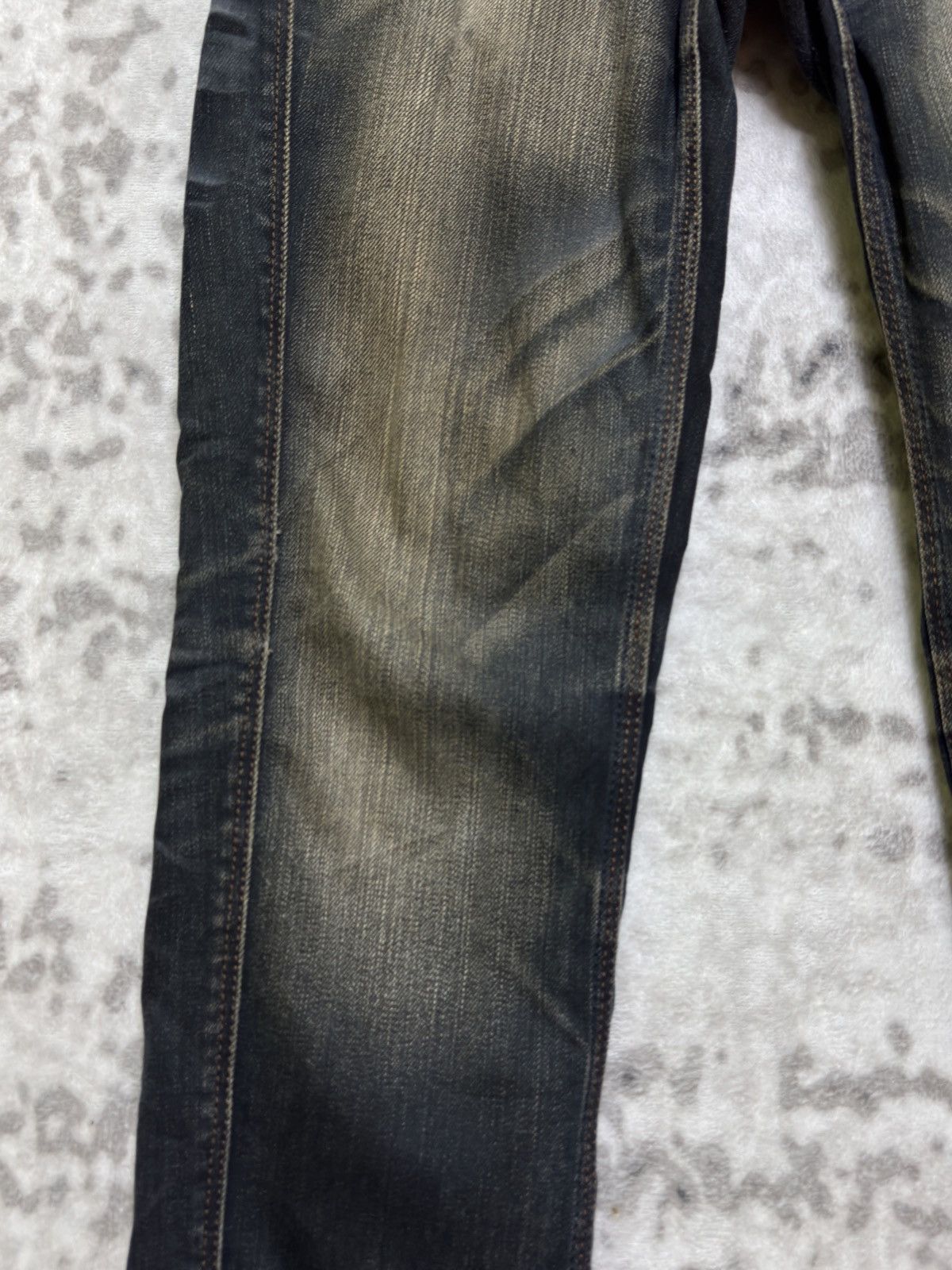 Nicole Club Nicole Club for Men Distressed Washed Zipper Pocket Denim Size US 30 / EU 46 - 8 Thumbnail