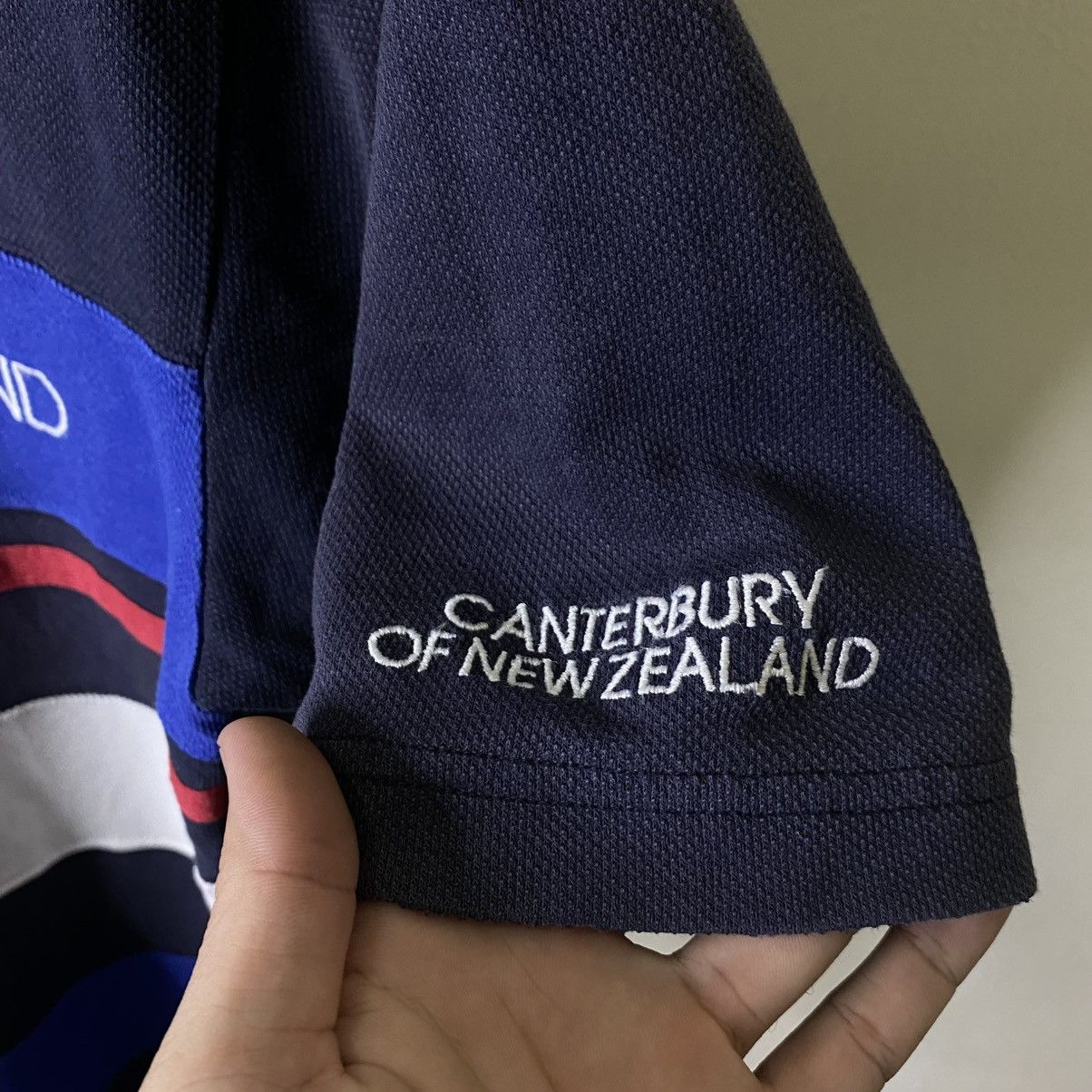 Canterbury of New Zealand Vintage 2000s Canterbury Polo Rugby Jersey Size US L / EU 52-54 / 3 - 3 Thumbnail