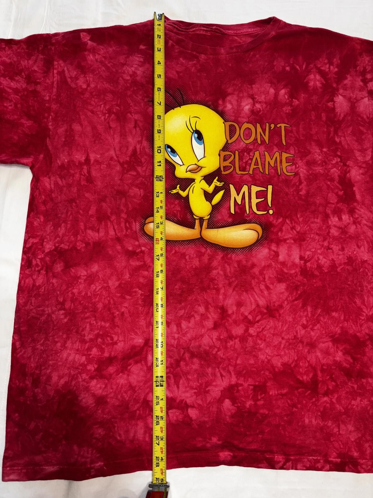 Designer Vintage Tweety Bird T-Shirt - Don't Blame Me! Size M / US 6-8 / IT 42-44 - 6 Thumbnail