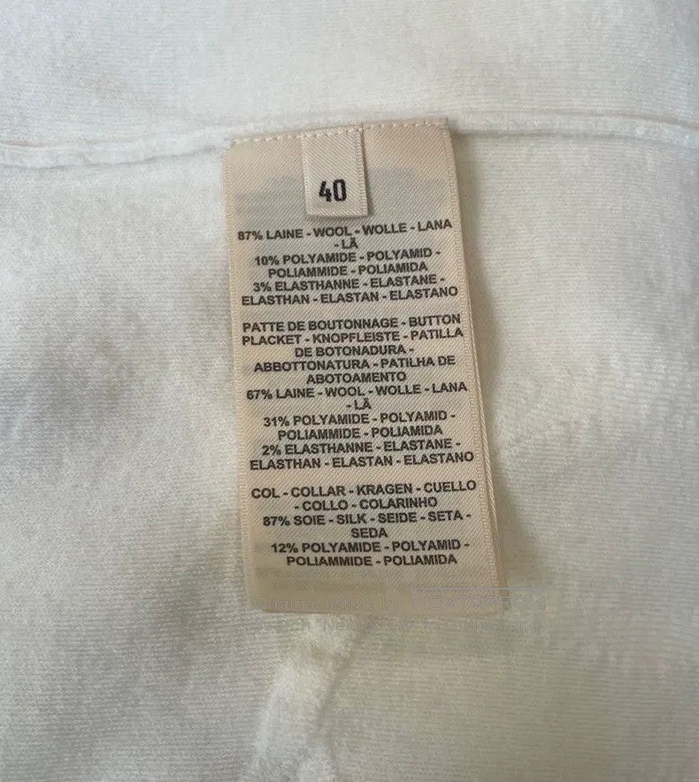 Hermes Hermes White chain gem button short-sleeved sweater Size XS / US 0-2 / IT 36-38 - 6 Thumbnail