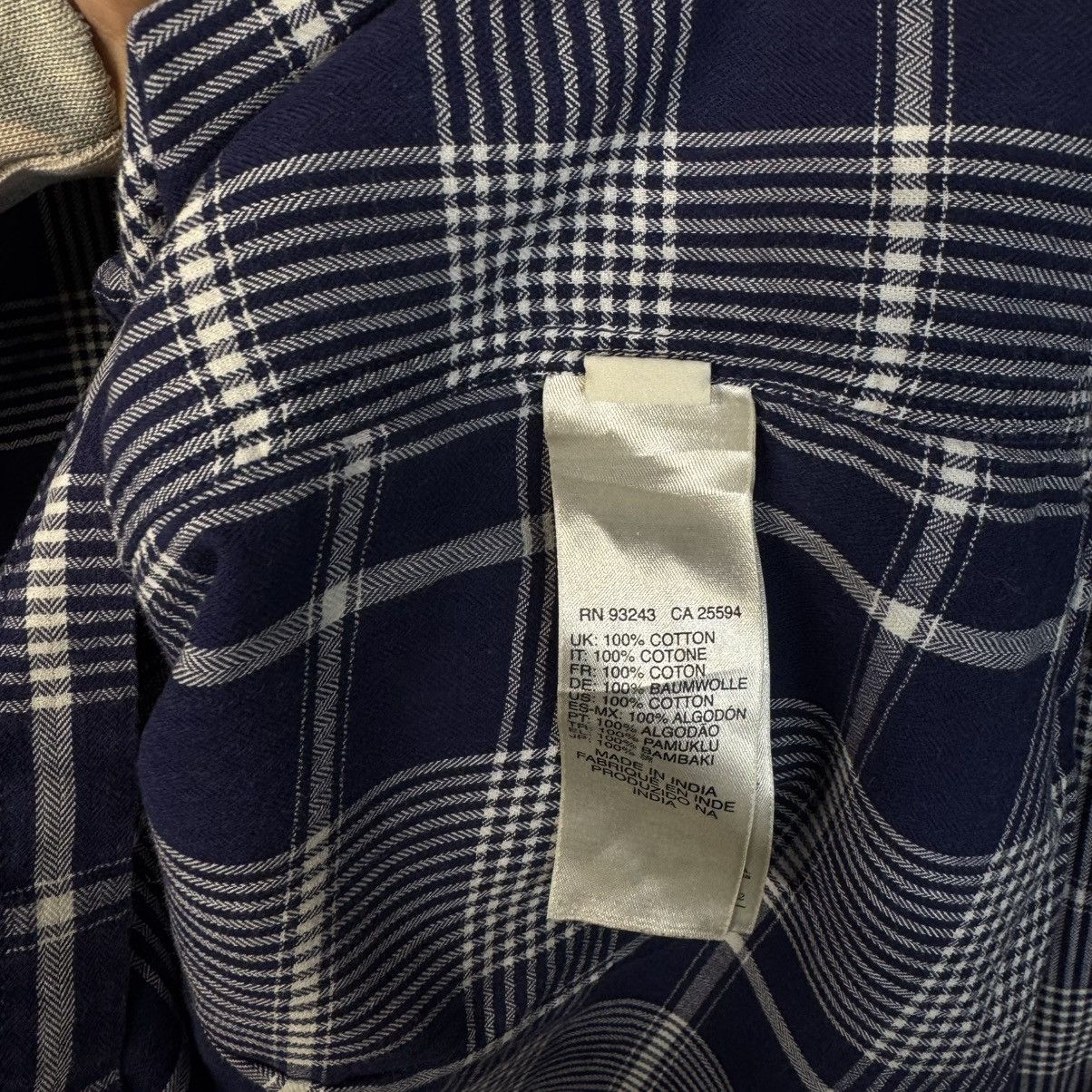 Diesel Diesel shirt blue plaid y2k streetwear Size US L / EU 52-54 / 3 - 5 Thumbnail