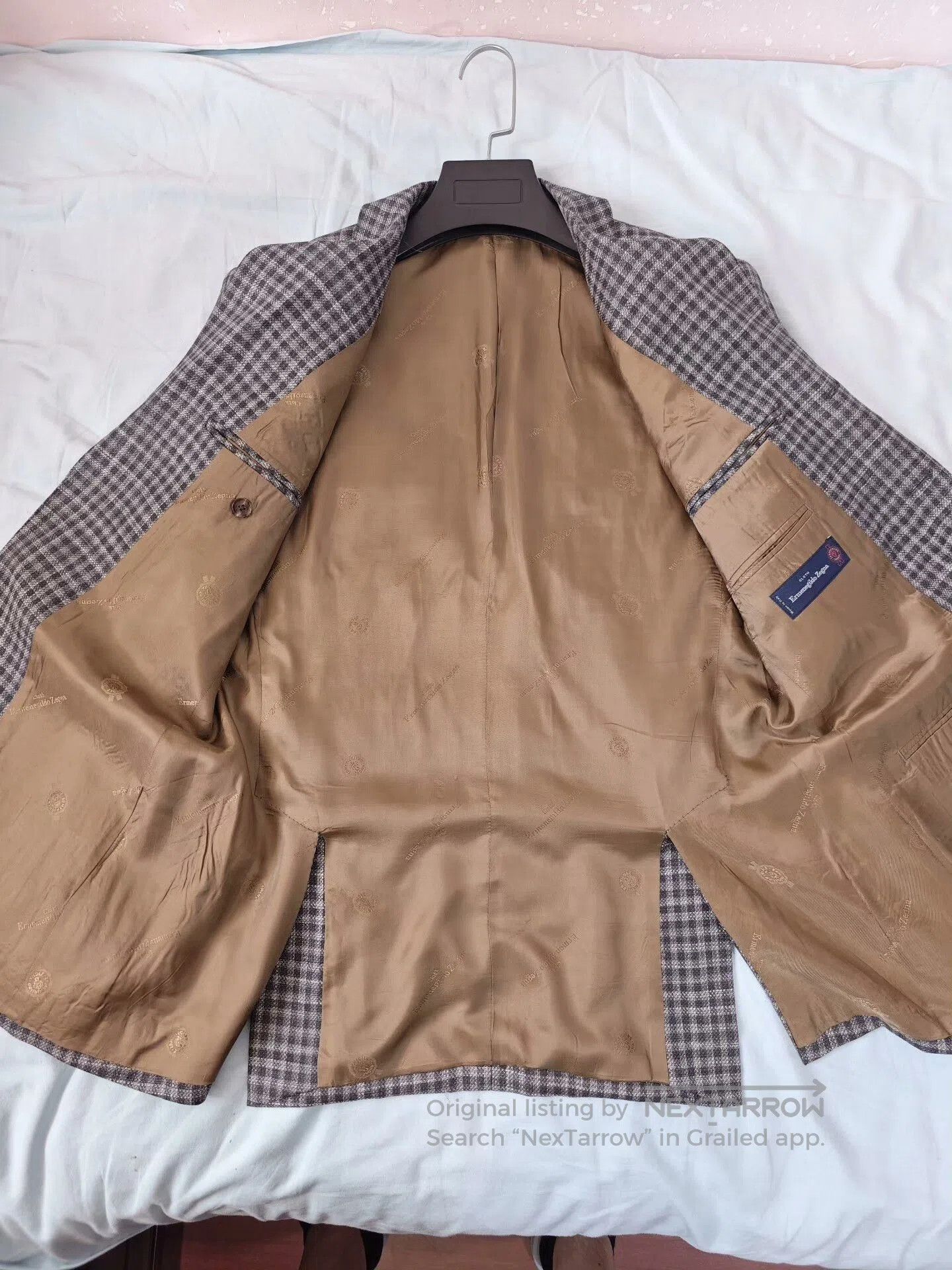 Ermenegildo Zegna Italian Zegna Wool Silk Blend Jacket. Size US M / EU 48-50 / 2 - 6 Thumbnail