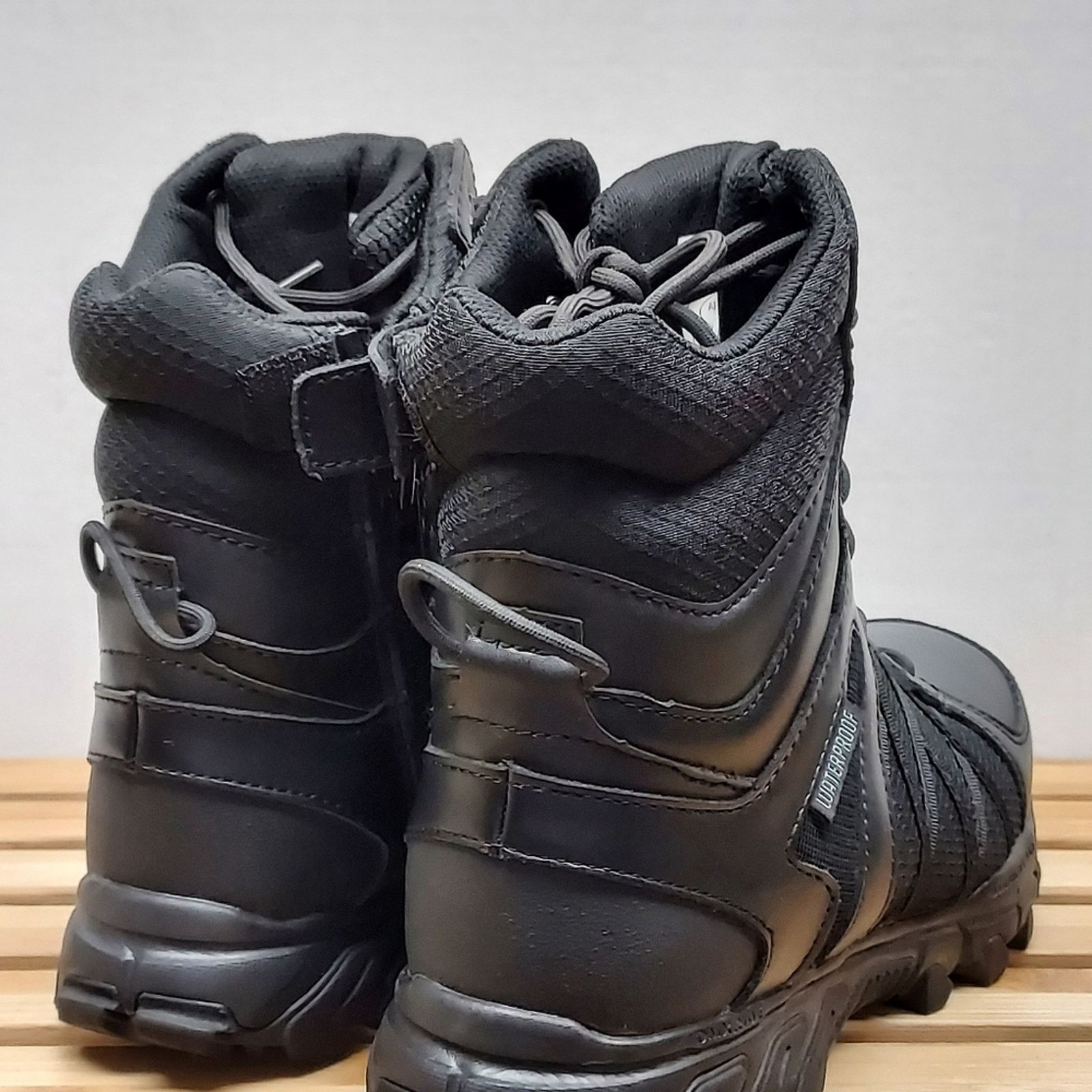 Reebok Reebok Mens | Black | Trail GripSide Zip Combat Boots Size 8 Size US 8 / EU 41 - 3 Thumbnail