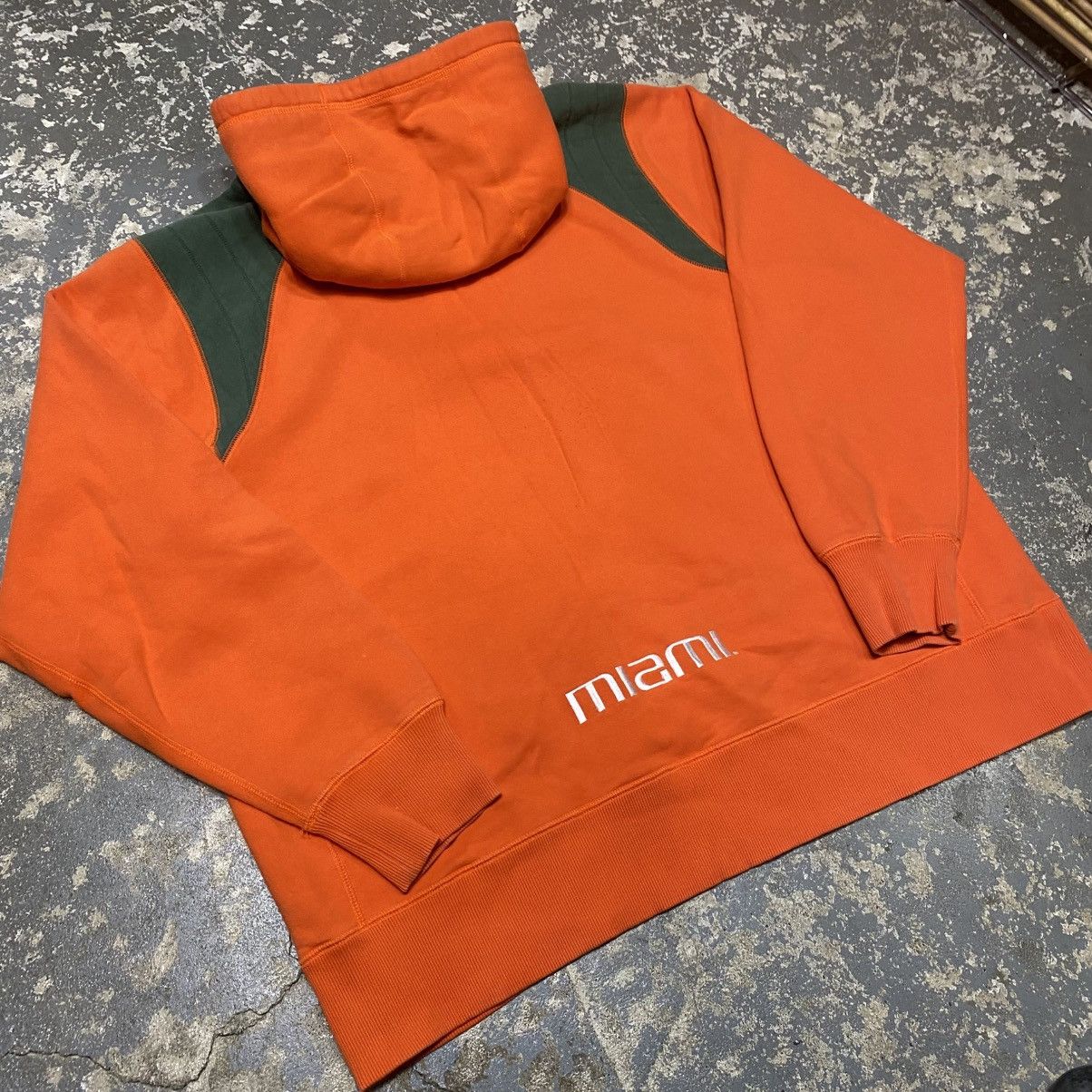 Nike × Vintage Vintage Nike Miami University Center Swoosh Hoodie Size US XL / EU 56 / 4 - 11 Thumbnail