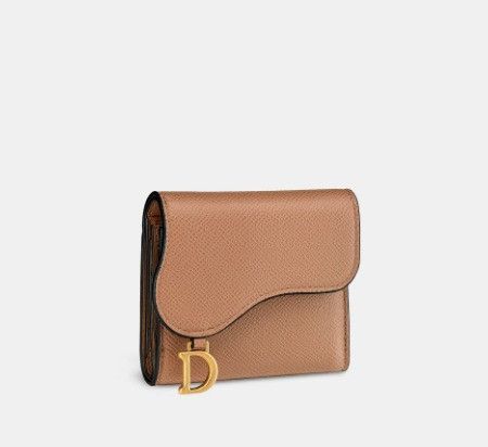 Dior o1w1db11024 Size: OS / Saddle Lotus Wallet in Beige Size ONE SIZE - 1 Thumbnail
