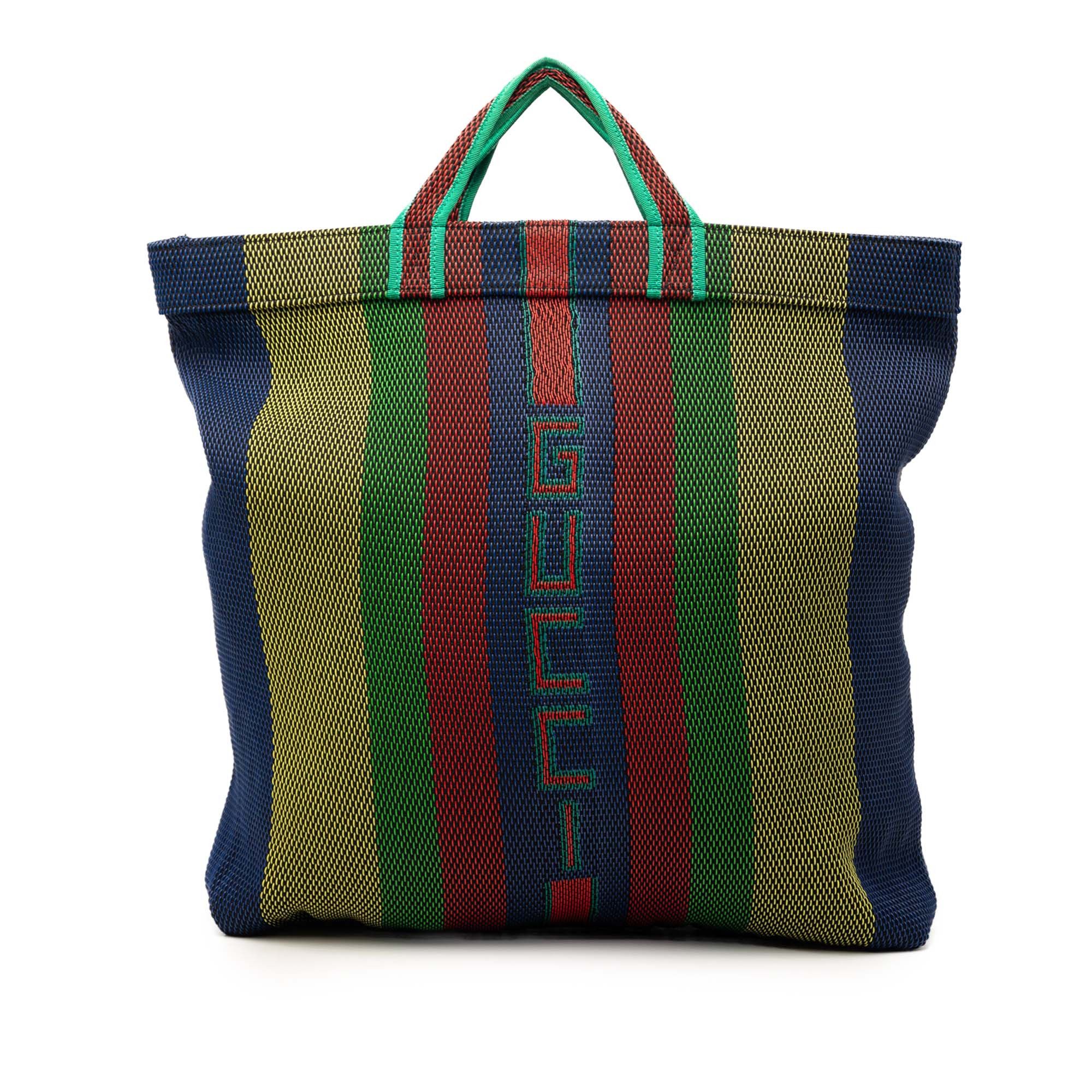 Gucci Woven Rubber Web Logo Tote Size ONE SIZE - 1 Thumbnail