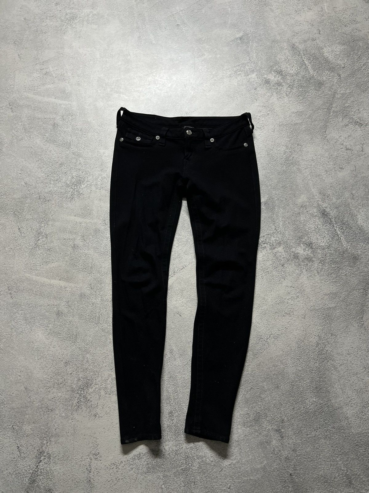 True Religion × Vintage Vintage Y2k True Religion USA Denim Jeans 00s Size 27" / US 4 / IT 40 - 6 Thumbnail