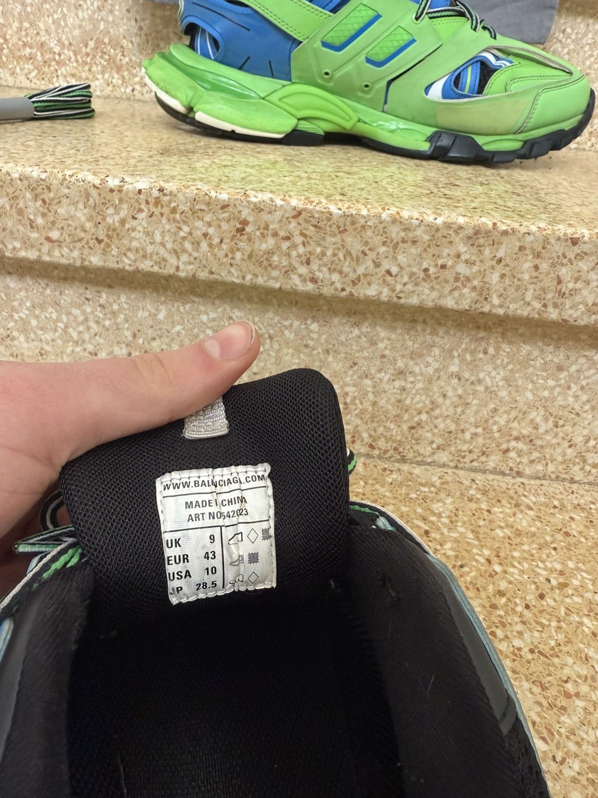 Balenciaga balenciaga track Size US 10.5 / EU 43-44 - 4 Thumbnail