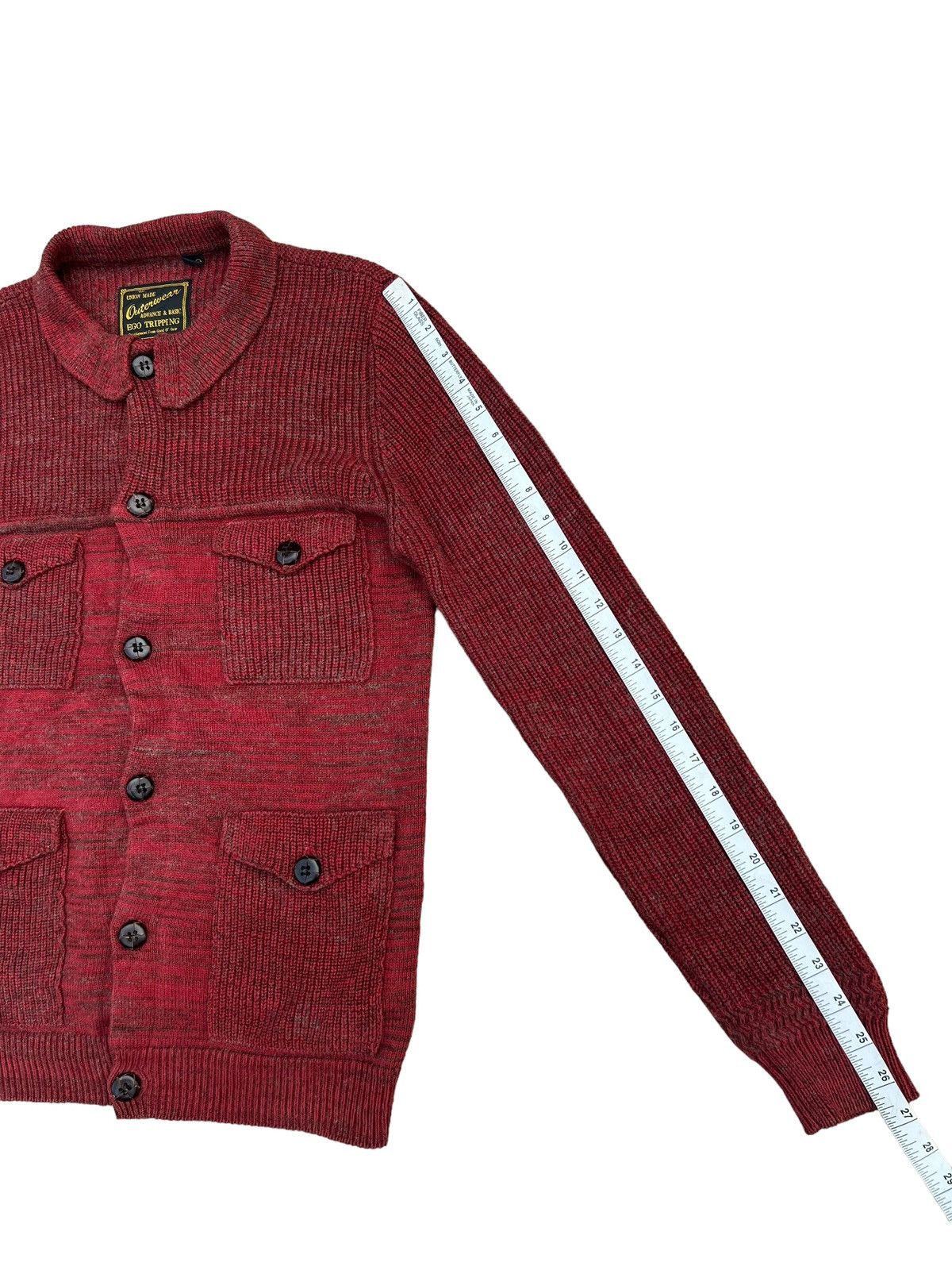 Ego Tripping Ego Tripping Japan 4 Pocket knitwear Button Sweater Size US S / EU 44-46 / 1 - 4 Thumbnail