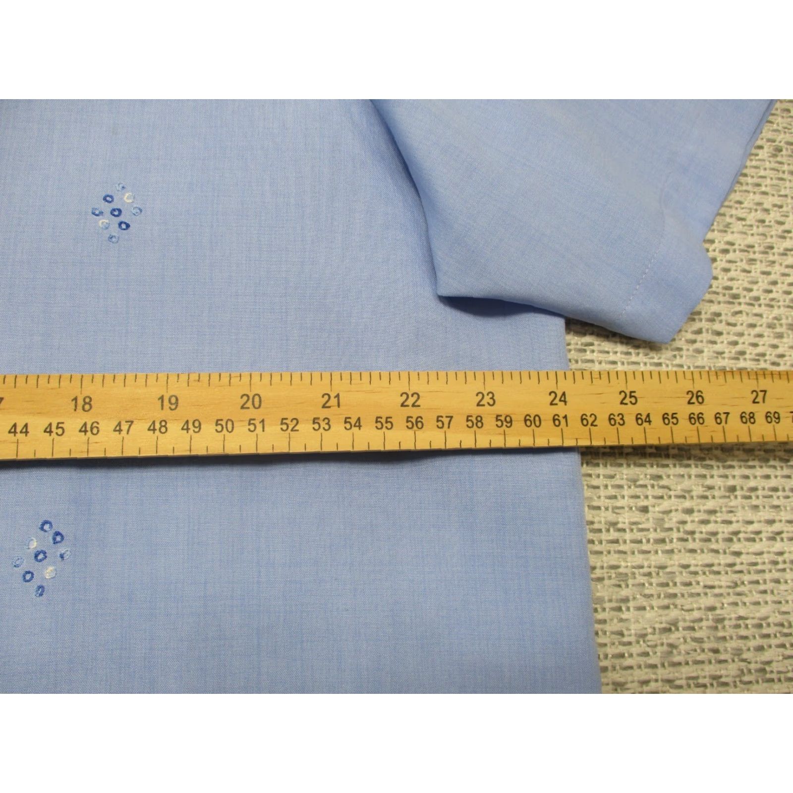 Vintage VINTAGE EMGA Polo Shirt Men Large L Short Sleeve Blue Cotton 70s 80s 90s Retro Dad Golf Baseball Style Size US L / EU 52-54 / 3 - 7 Thumbnail