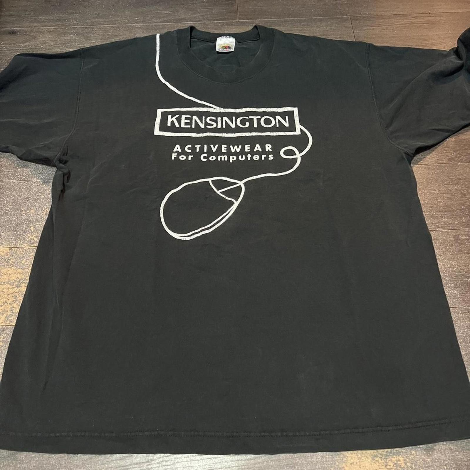 Fruit Of The Loom Vintage Kensington activewear for computers t shirt 90s XL Size US XL / EU 56 / 4 - 2 Thumbnail