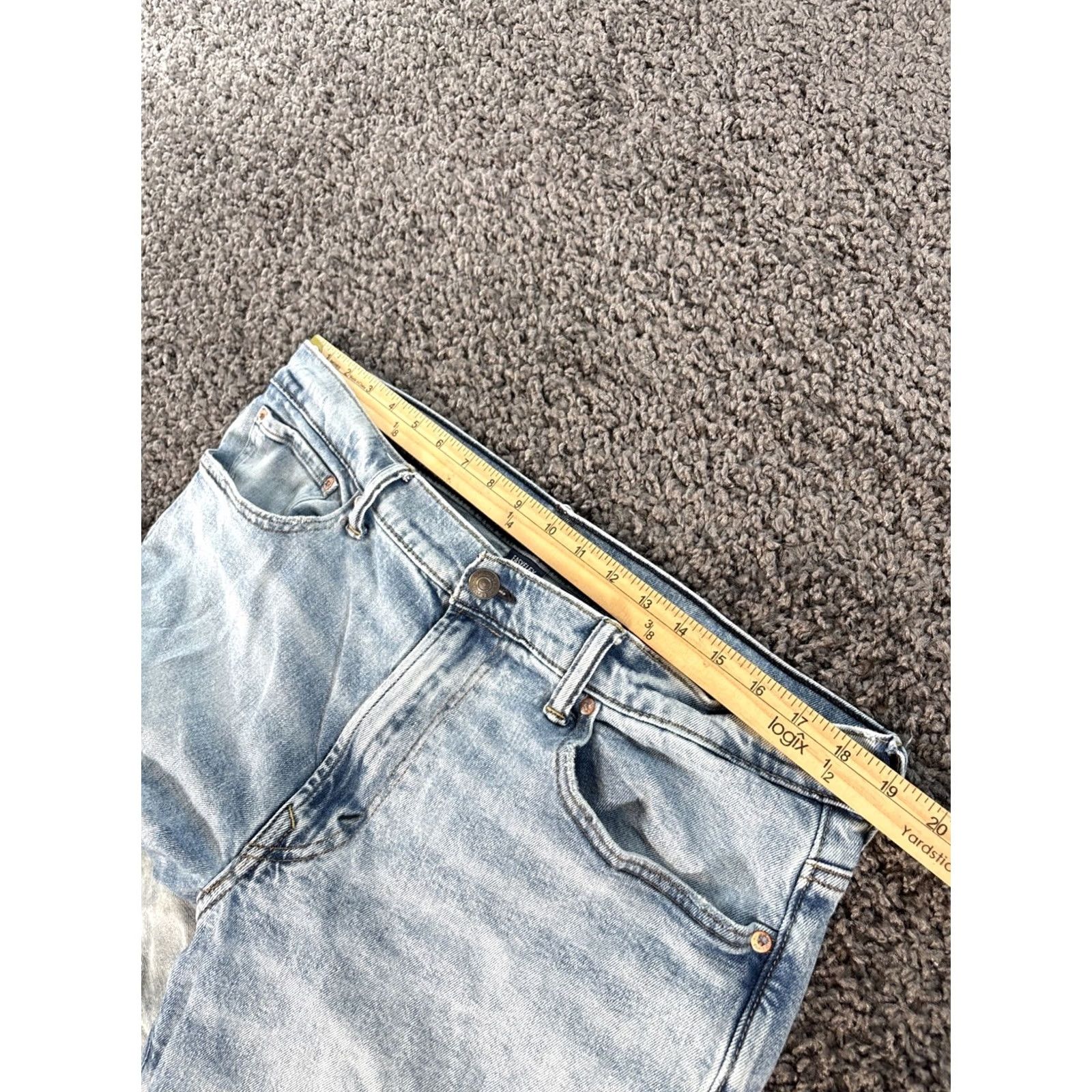 American Eagle Outfitters American Eagle Outfitters Jeans Baggy Relaxed Denim Light Wash 38x28 Men Blue Jeans Dickies Size US 38 / EU 54 - 4 Thumbnail