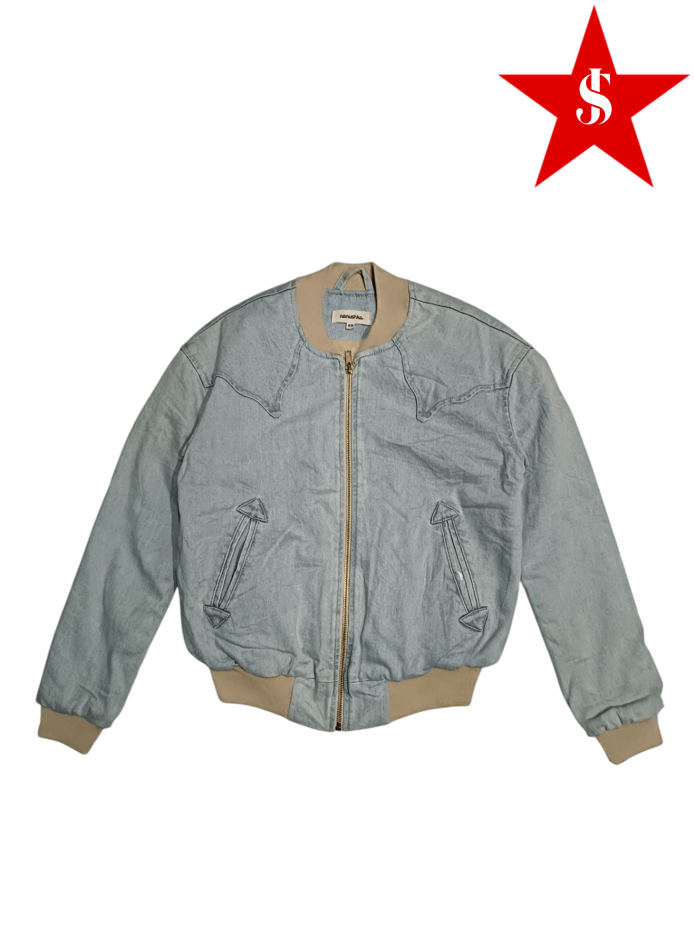 Nanushka Maeson Nanushka Jeans Nanushka Blue Josine Jeans In Black