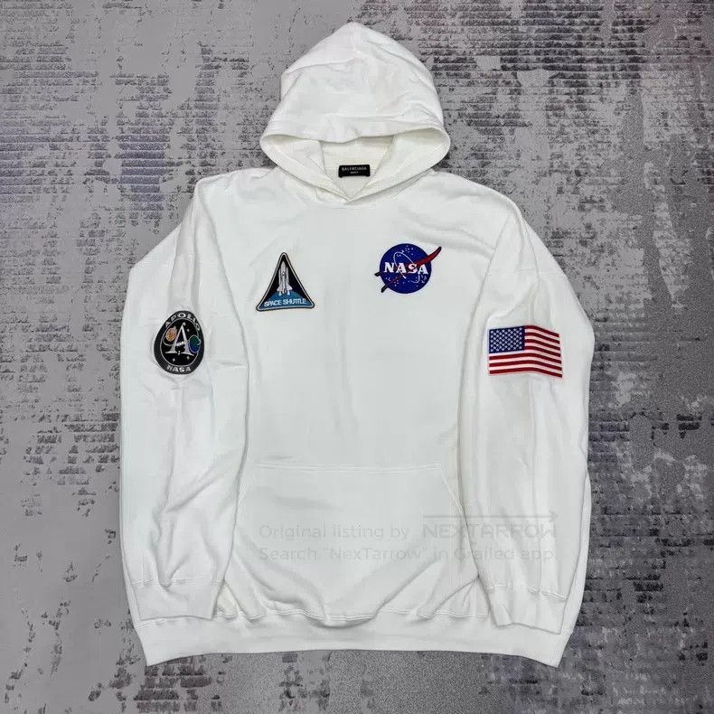 Balenciaga Balenciaga Hooded Sweatshirt Size US M / EU 48-50 / 2 - 1 Thumbnail